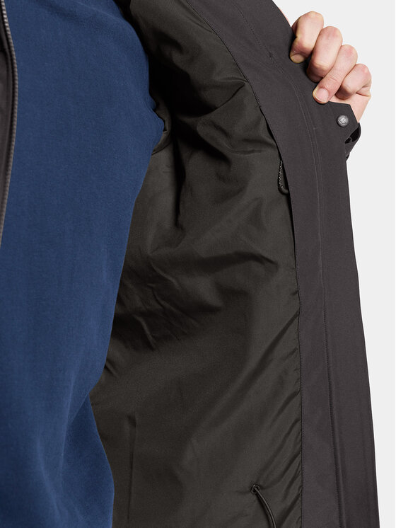 Didriksons Didriksons Žieminė striukė Zino Usx Jkt 504864 Juoda Regular Fit