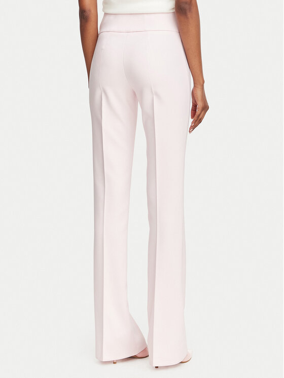 Rinascimento Rinascimento Riidest püksid CFC0130140003 Heleроosa Flare Fit