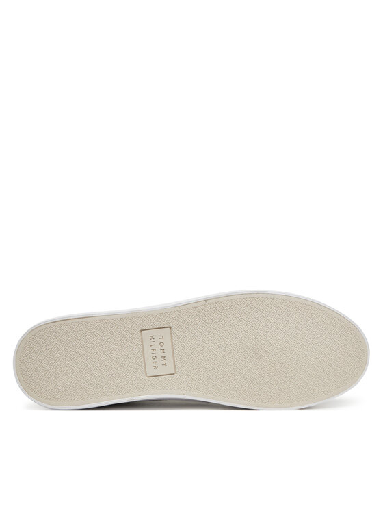 Tommy Hilfiger Tommy Hilfiger Tenisky Th Hi Vulc Low Core Chambray FM0FM05389 Sivá