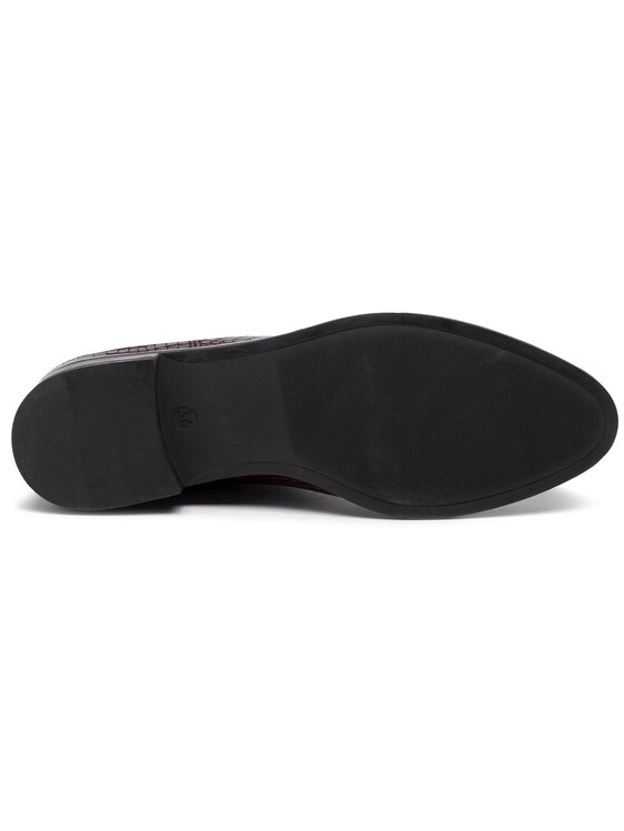 Gino Rossi Gino Rossi Klassische Stiefeletten I19-27072VC-GIADA Dunkelrot