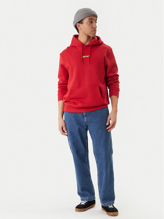 Element Element Jopa Lowcase Bp Po ELYSF00296 Rdeča Regular Fit