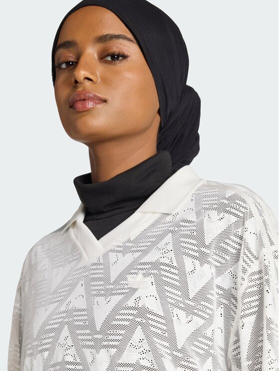 adidas adidas Bluza 161983 Biały Oversize