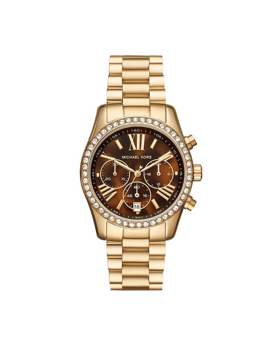 Michael Kors Pulkstenis Lexington MK7276 Zelta