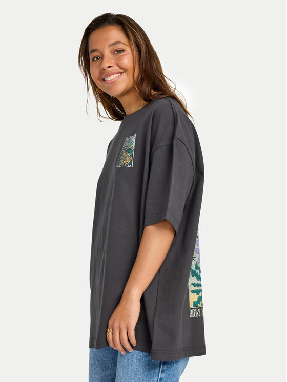 Billabong Billabong T-krekls Daydream Away EBJZT00482 Pelēks Loose Fit