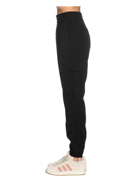 ONLY ONLY Spodnie cargo 15245364-nero Czarny Regular Fit