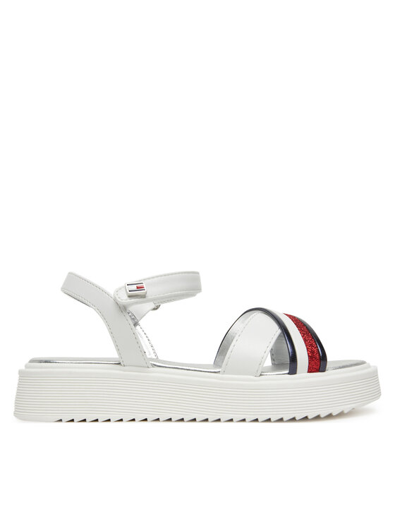 Tommy Hilfiger Tommy Hilfiger Basutės Sandal T4A2-33799-0273 Balta