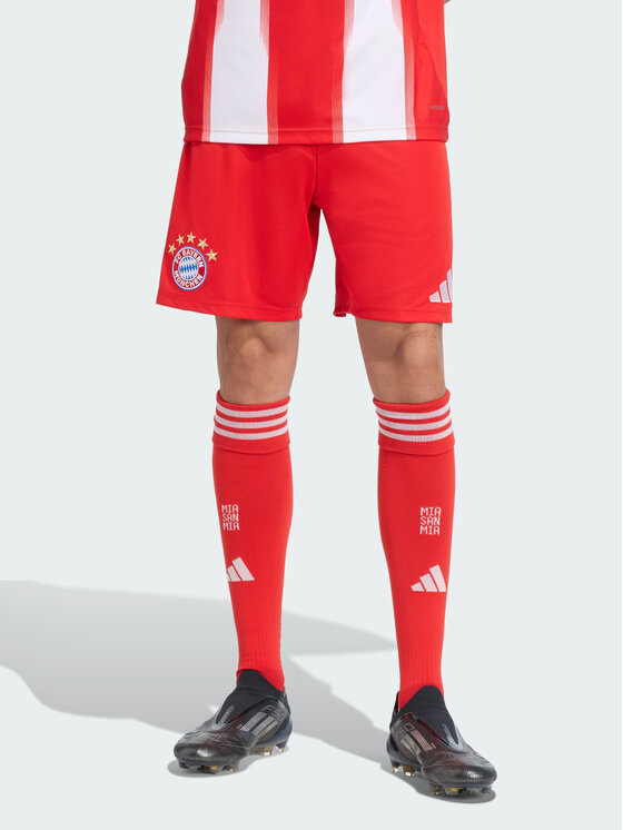 adidas adidas Szorty sportowe 154703 Czerwony Regular Fit