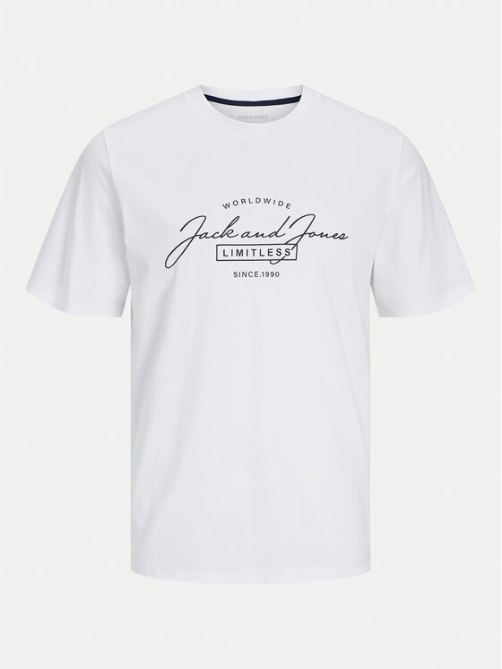 Jack & Jones Jack & Jones T-shirt Erris 12256799 Bianco Standard Fit