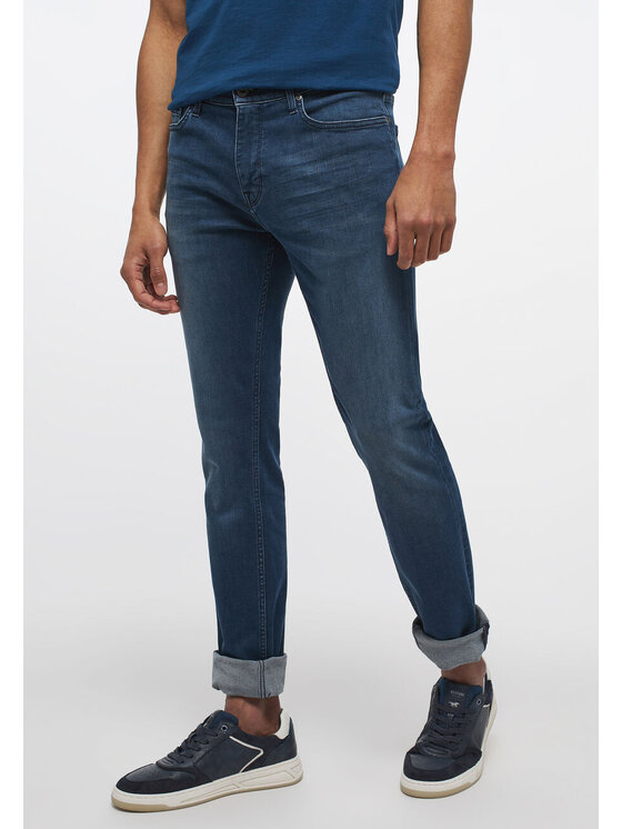 Mustang Mustang Jeansy Frisco skinny Niebieski Skinny Fit