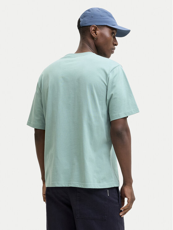 Jack & Jones Jack & Jones T-Shirt Earchive 12287990 Turkusowy Regular Fit