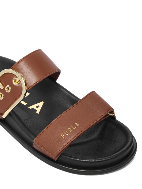 Furla Furla Klapki Solea YL56SOE BX4513 CN 03B00 Brązowy