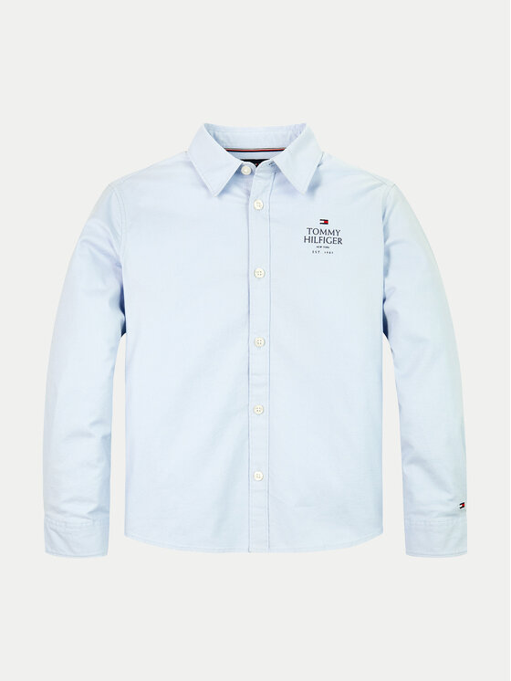 Tommy Hilfiger Tommy Hilfiger Krekls KB0KB09265 D Gaiši zils Regular Fit