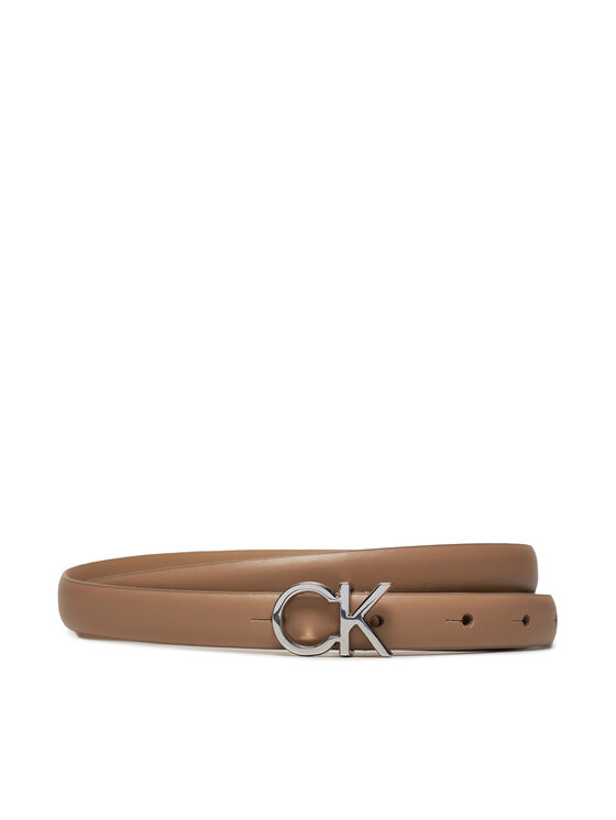 Calvin Klein Ženski Pas Ck Thin Belt 1.5Cm K60K612360 Bež