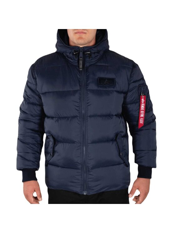 Alpha Industries Alpha Industries Kurtka zimowa AI.118113-07-XL Granatowy Regular Fit