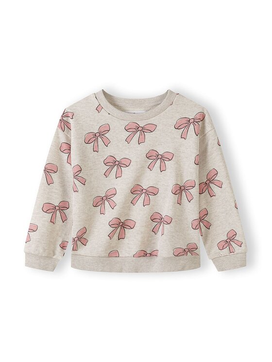 minoti minoti Bluza 30FLEECE106 Różowy Regular Fit