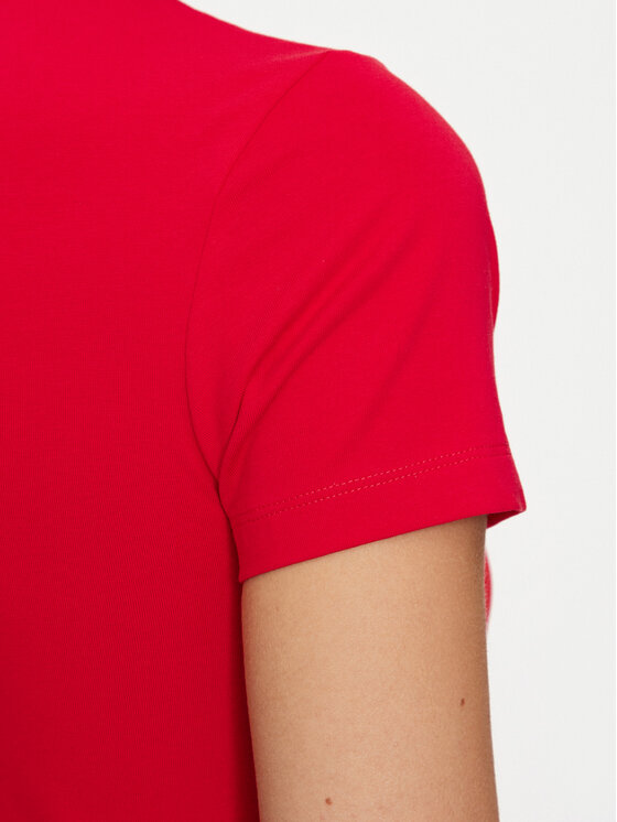Guess Jeans Guess Jeans T-särk W4YI01 J1314 Punane Slim Fit