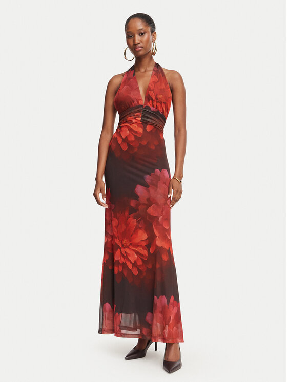 Bardot Bardot Vestito estivo Elera 60489DB1 Rosso Regular Fit