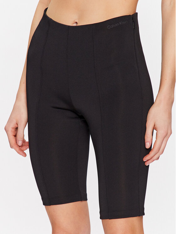 Calvin Klein Cyklistické šortky Technical Knit Bike K20K205256 Čierna Slim Fit