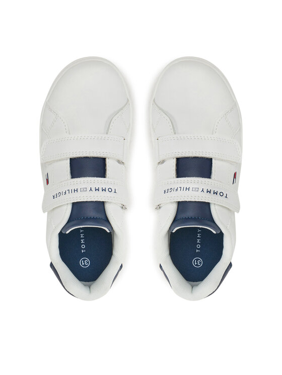 Tommy Hilfiger Tommy Hilfiger Sneakers Low Cut Velcro Sneaker T1X9-33836-1355 S Weiß