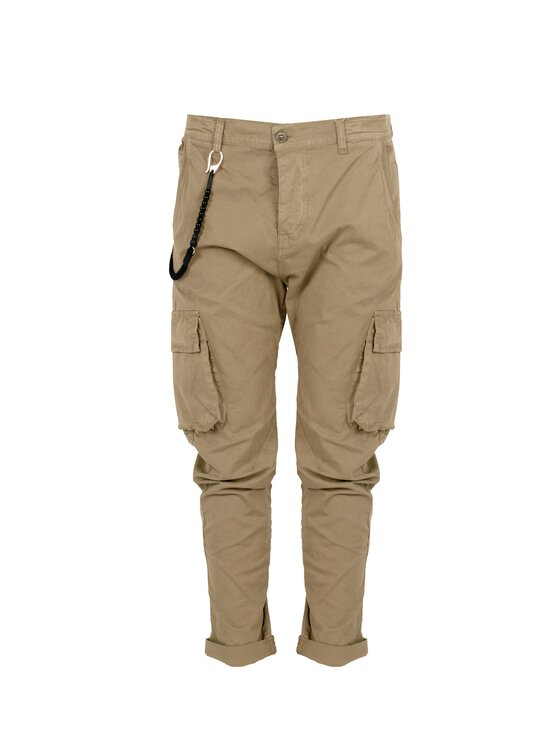 Xagon Xagon Pantaloni di tessuto P24032CR4036 Beige Slim Fit