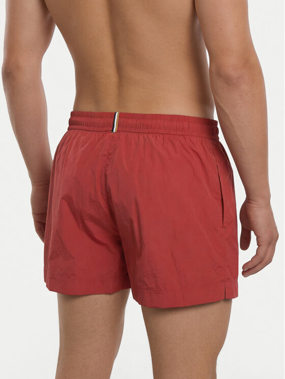 BOSS BOSS Шорти для плавання Mooneye 50469280 Червоний Regular Fit