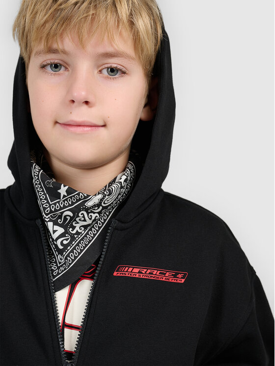 4F 4F Bluza ESPORTS RACING Czarny Loose Fit