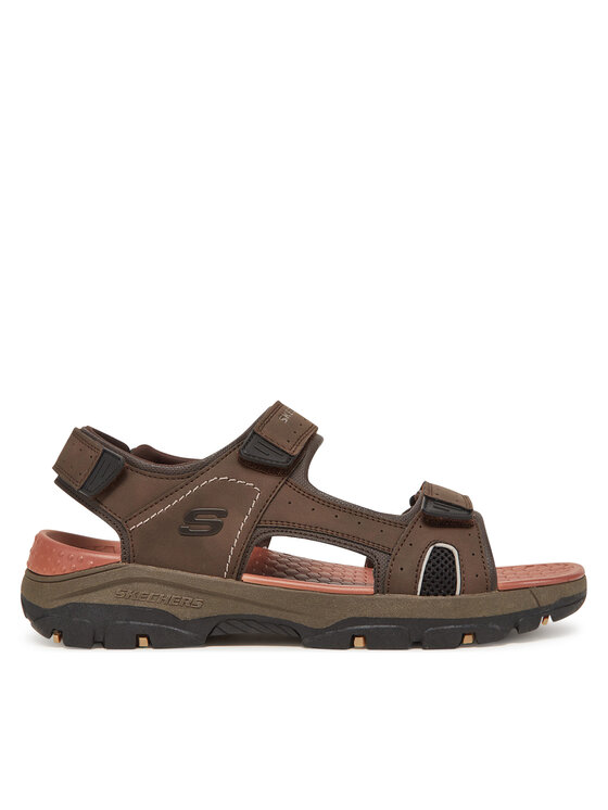 Skechers Skechers Sandály Tresmen-Hirano 204106/CHOC Hnědá