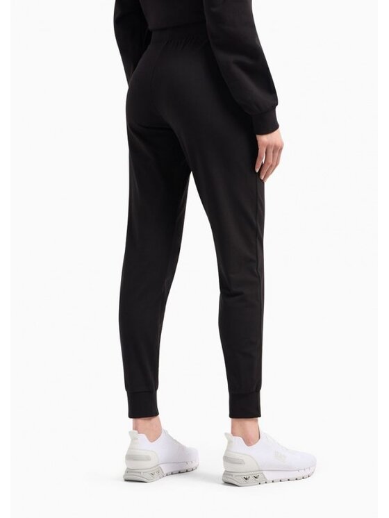 Emporio Armani Emporio Armani Teplákové nohavice 3DTP67 TJTHZ Čierna Regular Fit