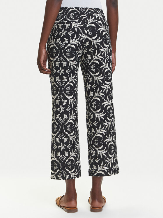 Olsen Olsen Штани з тканини 14002434 Чорний Regular Fit