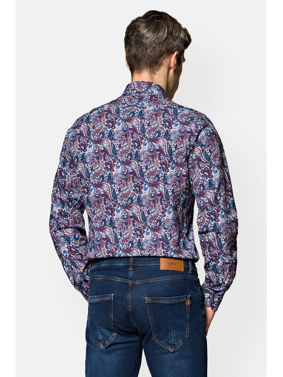 Lancerto Lancerto Koszula Dalia Kolorowy Slim Fit