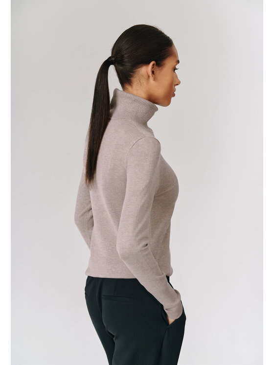 TATUUM TATUUM Sweter ANKIO Brązowy Classic Fit