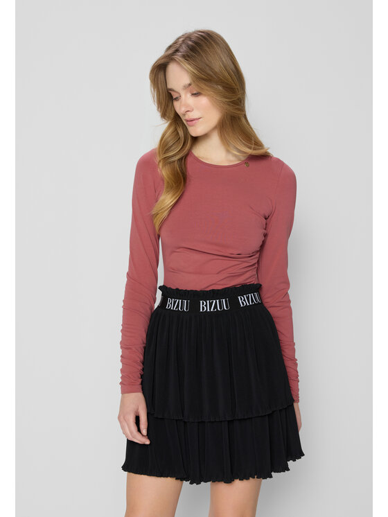 BIZUU BIZUU Spódnica mini BATUMI Czarny Standard Fit