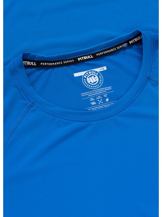 PITBULL PITBULL Legginsy RUNWAY Niebieski Regular Fit