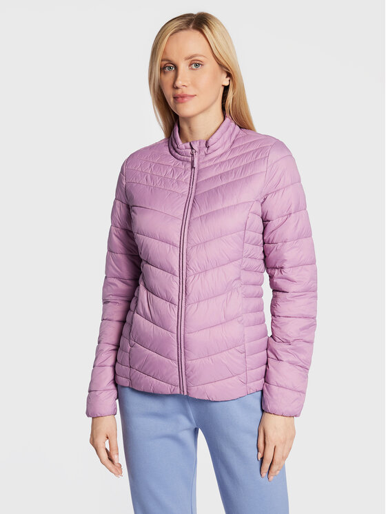 4F 4F Демісезонна куртка H4Z22-KUDP002 Фіолетовий Regular Fit
