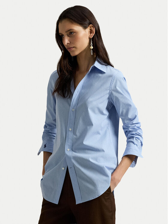 Polo Ralph Lauren Cămașă 211941509500 Albastru celest Slim Fit