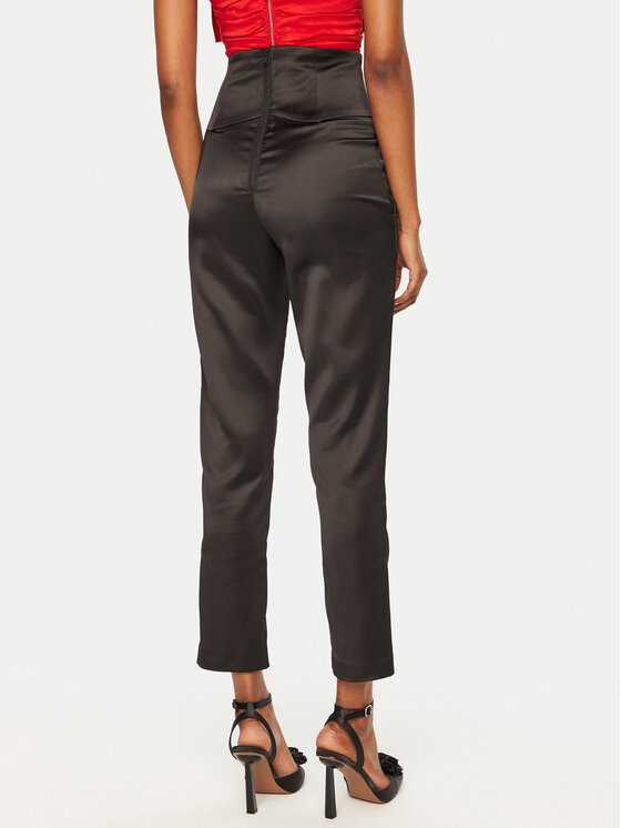 BARDOT BARDOT Hlače 59146PB3 Crna Regular Fit