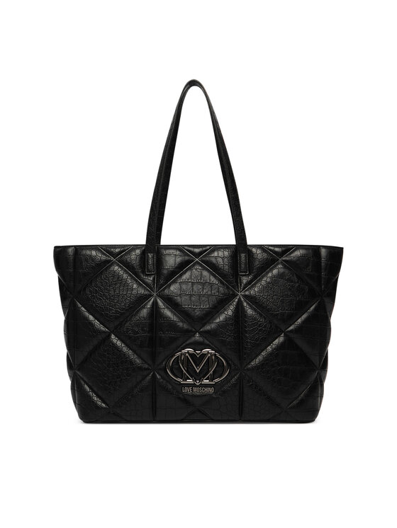LOVE MOSCHINO LOVE MOSCHINO Ročna torba JC4120PP1PLF1000 Črna
