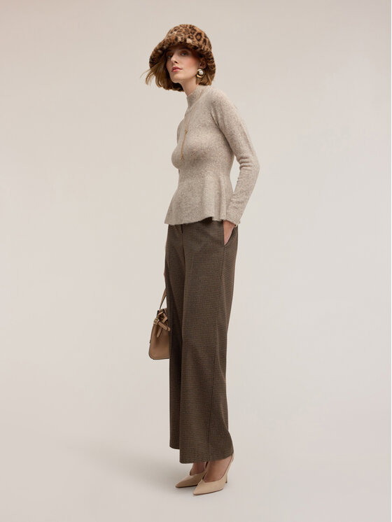 Motivi Motivi Maglione M060W003741N002 Crema Regular Fit