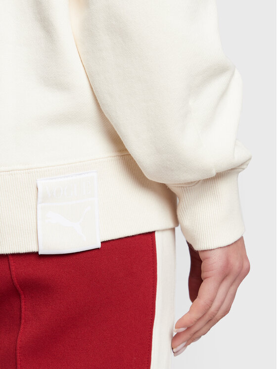Puma Puma Світшот VOGUE 536691 Écru Oversize