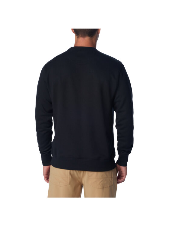 Columbia Columbia Felpa Columbia Marble Canyon French Terry Crew Nero Regular Fit