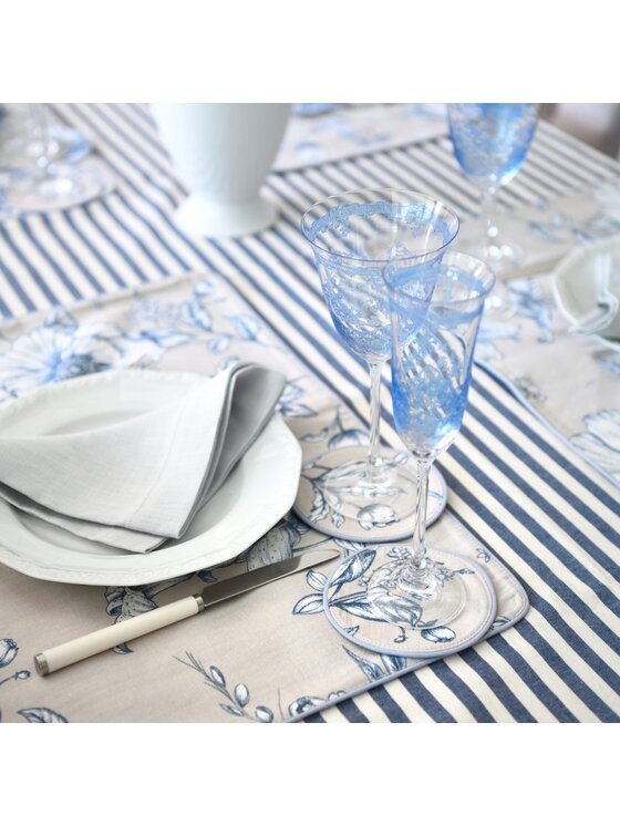 Roseberry Home Roseberry Home Podkładka na stół Blossom Blue Niebieski