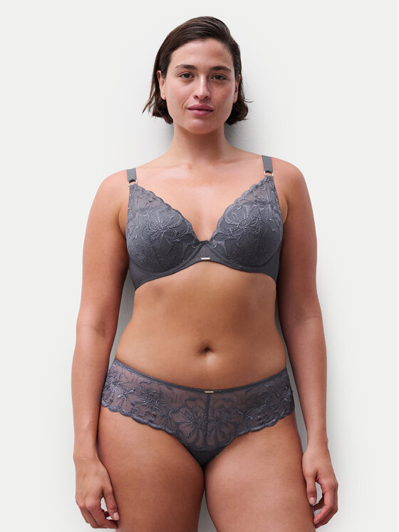 Chantelle Chantelle Liemenėlė su lankeliais Fleurs C12M20 Pilka