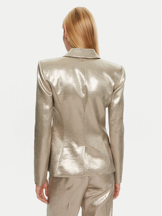 Patrizia Pepe Patrizia Pepe Піджак 2S1513/A502-FF14 Золотий Regular Fit