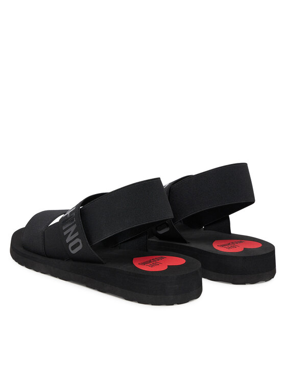 LOVE MOSCHINO LOVE MOSCHINO Sandały JA16033G0MJN7000 Czarny