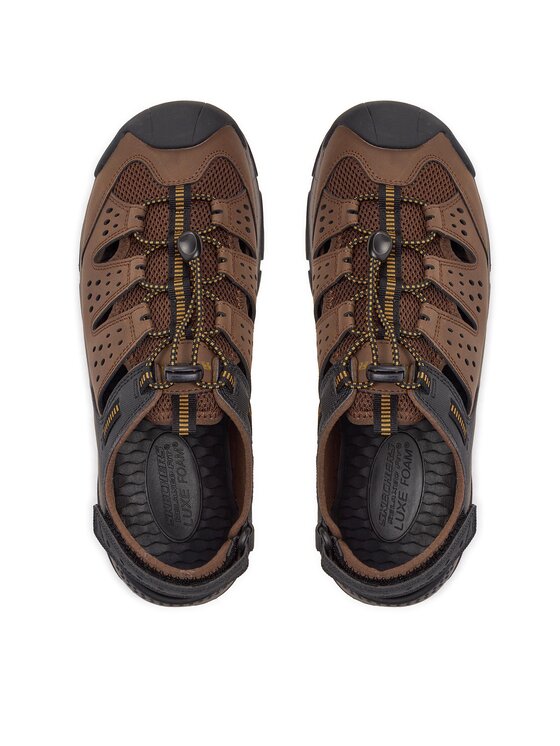 Skechers Skechers Sandale Tresmen-Menard 205113/BRBK Smeđa