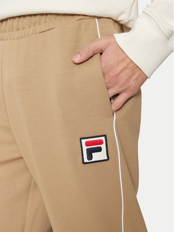 Fila Fila Sportinės kelnės Lincoln FAM0663 Smėlio Regular Fit