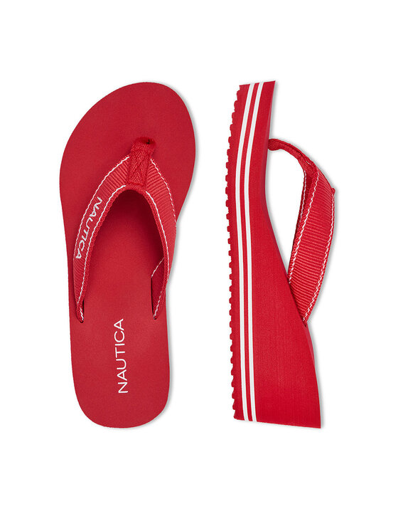 Nautica Nautica Čības uz pirksta CEO-808457 Sarkans