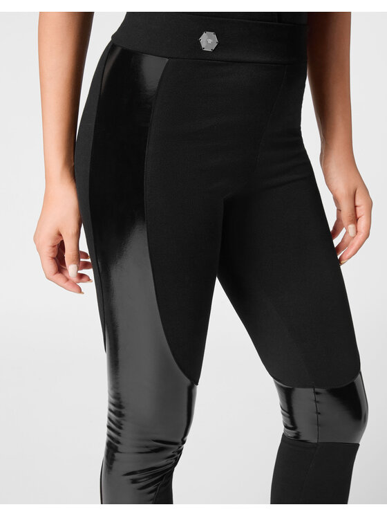 PHILIPP PLEIN PHILIPP PLEIN Legginsy 2431 Czarny
