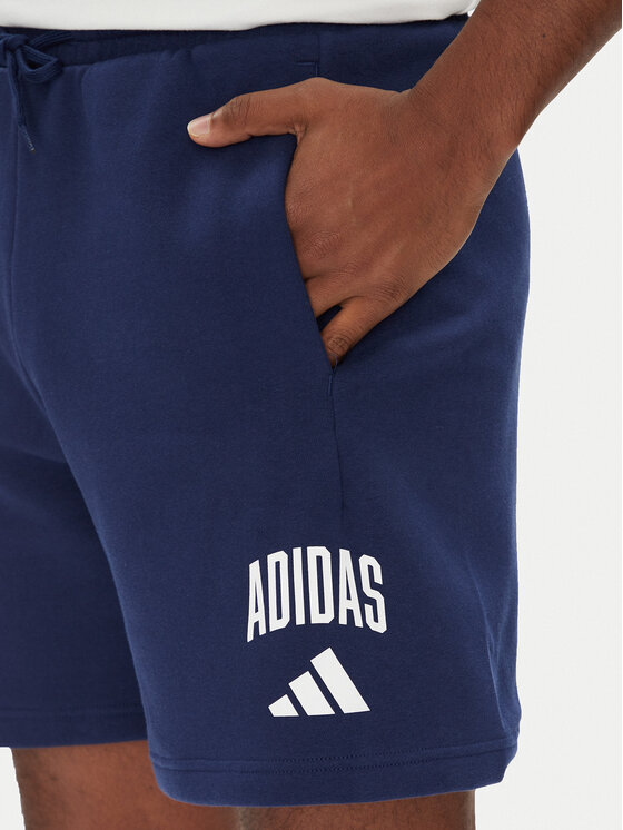 adidas adidas Sportske kratke hlače Collegiate JM1728 Plava Regular Fit