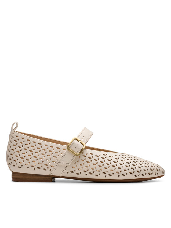 Clarks Clarks Polobotky Fawna Jane 26181230 Écru